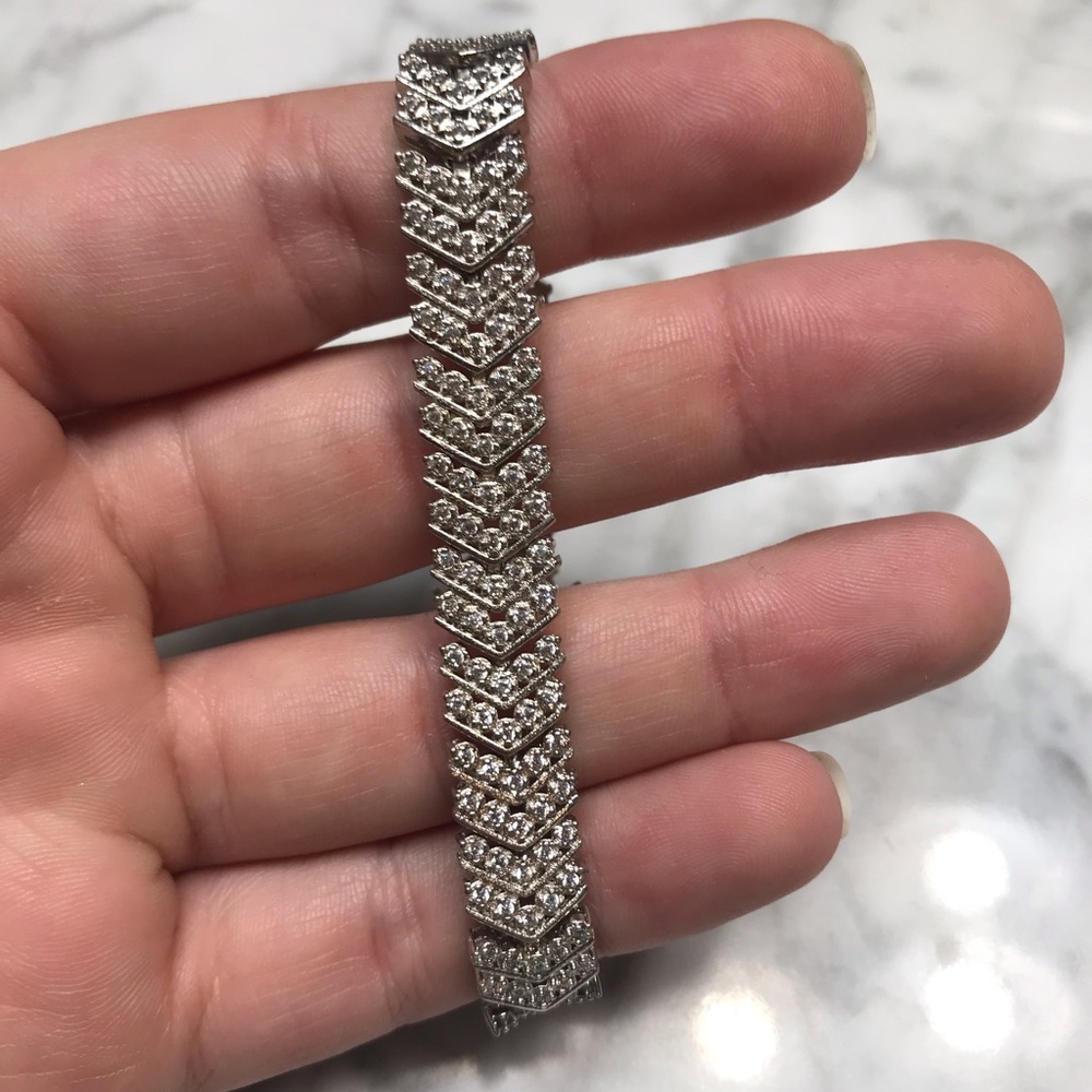 White Gold Diamond Bracelet